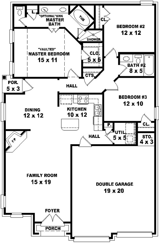 Main Floor Plan: 6-1664