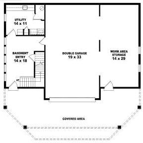 Lower Floor Plan: 6-1665
