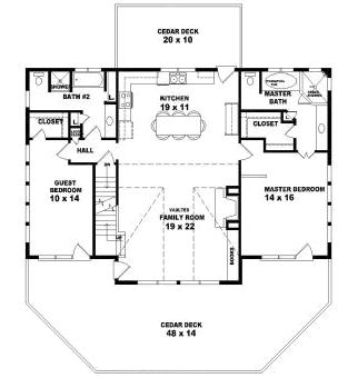 Main Floor Plan: 6-1665