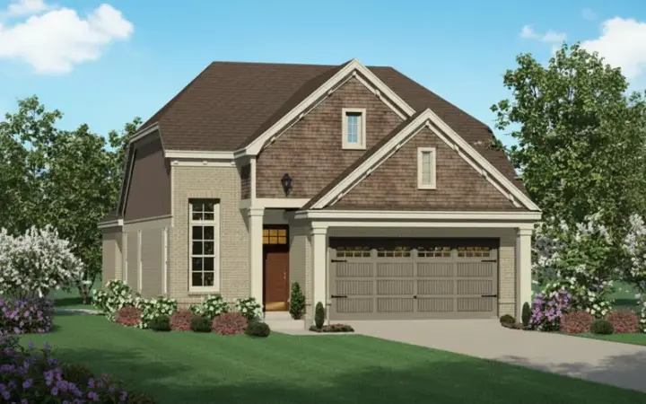 European house plans 6-1666 - front exterior, 1,980 sq ft, 3 bed, 2 bath house plans | Monster House Plans