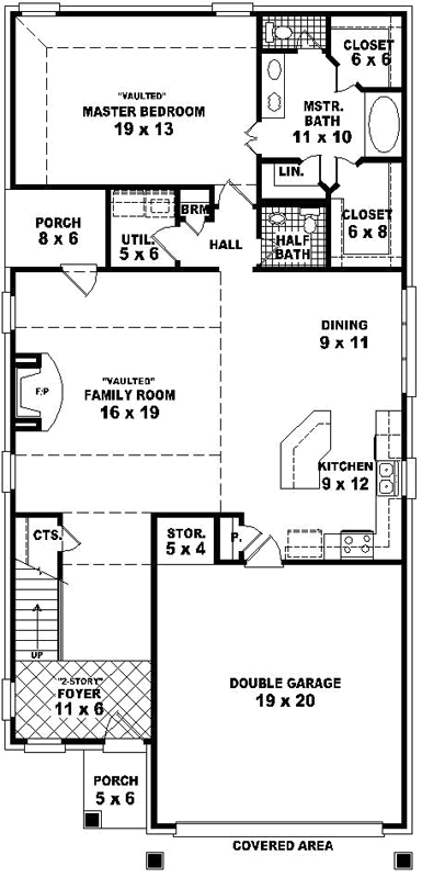 Main Floor Plan: 6-1666
