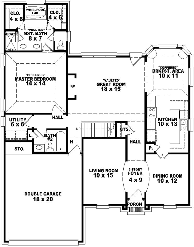 Main Floor Plan: 6-1668