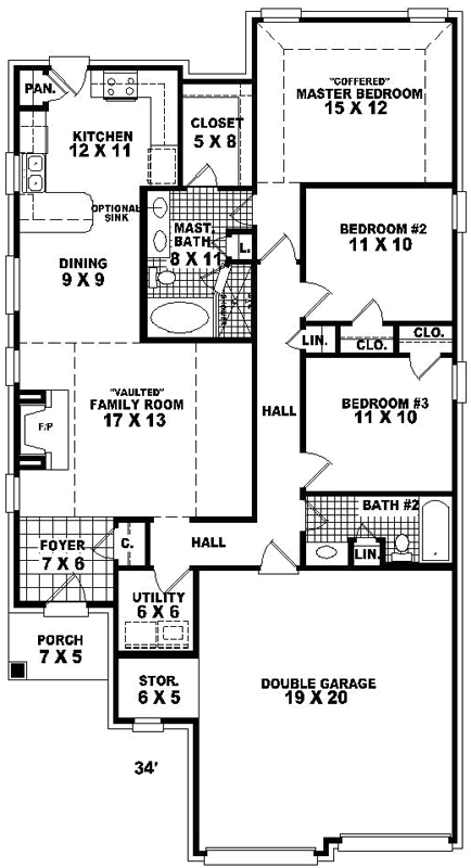 Main Floor Plan: 6-1670