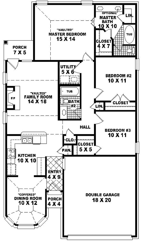 Main Floor Plan: 6-1671