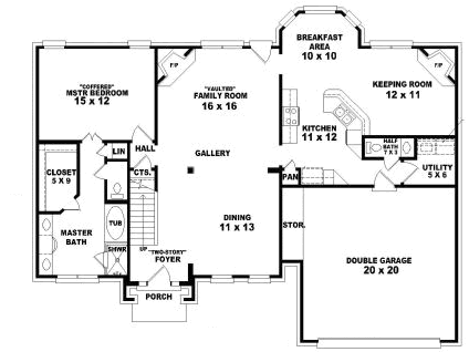 Main Floor Plan: 6-1674