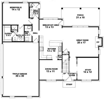 Main Floor Plan: 6-1682