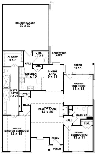 Main Floor Plan: 6-1685