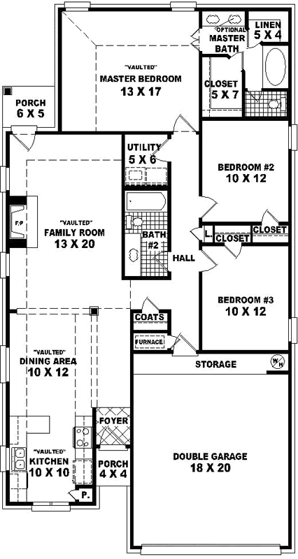 Main Floor Plan: 6-1686