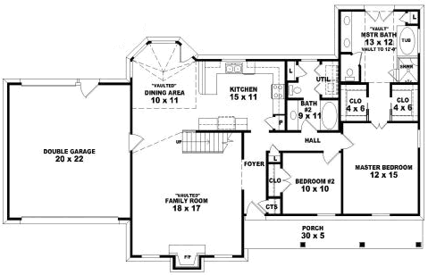 Main Floor Plan: 6-1688
