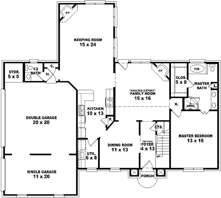 Main Floor Plan: 6-1692