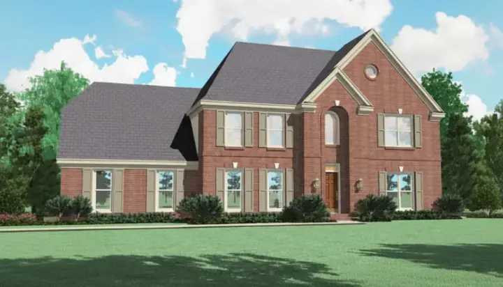 Southern house plans 6-1702 - front exterior, 2,397 sq ft, 4 bed, 2 bath house plans | Monster House Plans