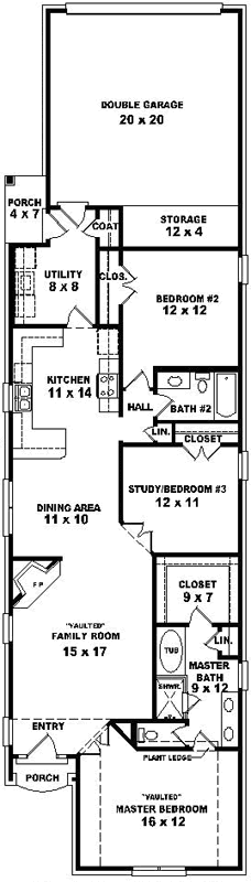 Main Floor Plan: 6-1708