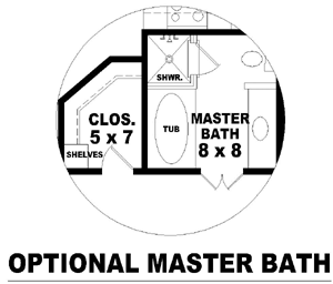 Southern Style Floor Plans Plan: 6-171