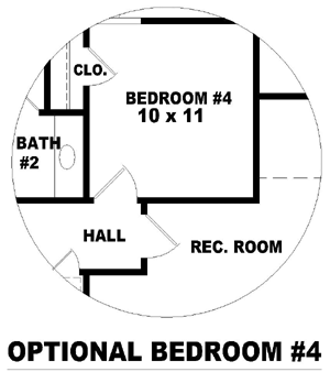 Southern Style Floor Plans Plan: 6-171