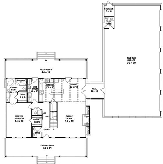 Main Floor Plan: 6-1710