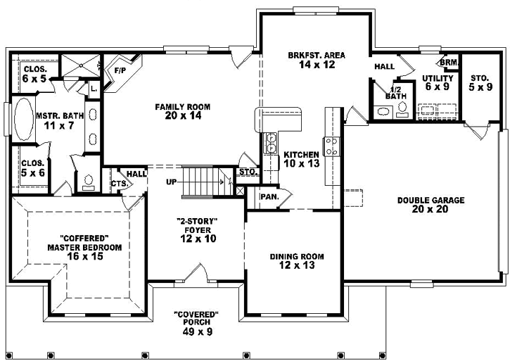 Main Floor Plan: 6-1711