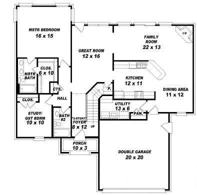 Main Floor Plan: 6-1715