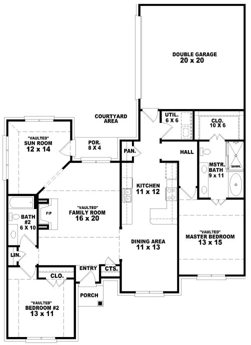 Main Floor Plan: 6-1717