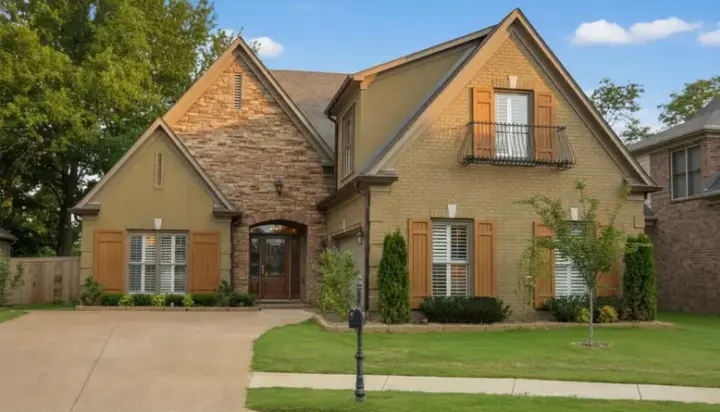 European house plans 6-1718 - front exterior, 3,002 sq ft, 4 bed, 3 bath house plans | Monster House Plans