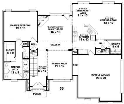 Main Floor Plan: 6-1721