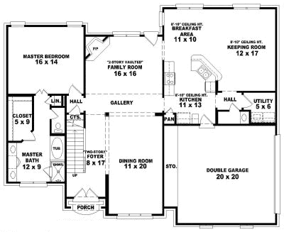 Main Floor Plan: 6-1722
