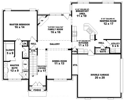 Main Floor Plan: 6-1723