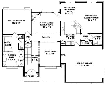 Main Floor Plan: 6-1724