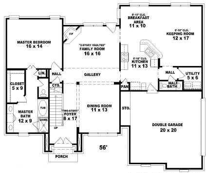 Main Floor Plan: 6-1725
