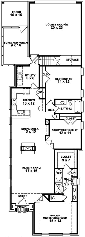 Main Floor Plan: 6-1730