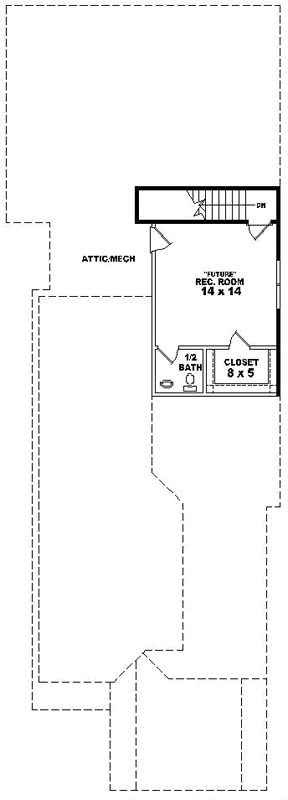 Upper/Second Floor Plan: 6-1730