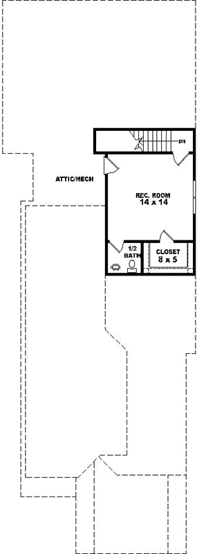 Upper/Second Floor Plan: 6-1731