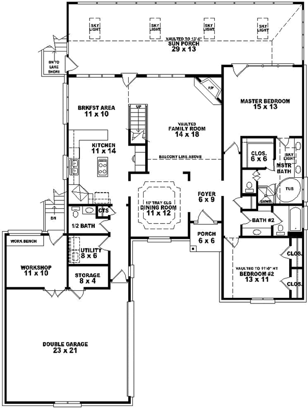 Main Floor Plan: 6-1734