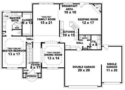 Main Floor Plan: 6-1739