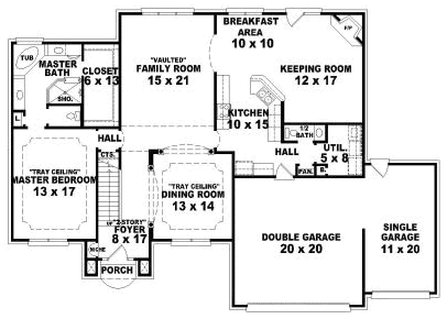 Main Floor Plan: 6-1742
