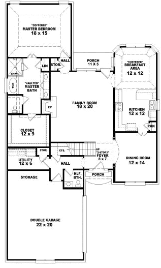 Main Floor Plan: 6-1746