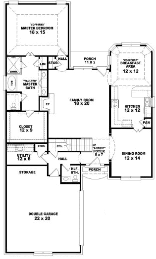 Main Floor Plan: 6-1747