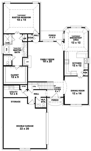 Main Floor Plan: 6-1748