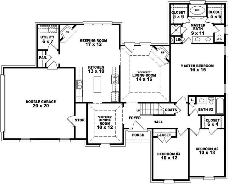 Main Floor Plan: 6-1753