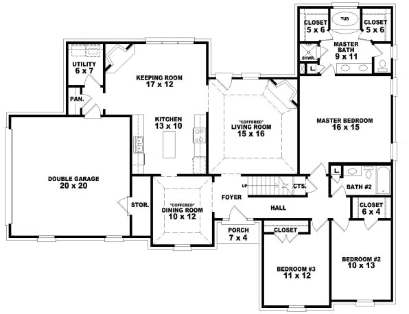 Main Floor Plan: 6-1754