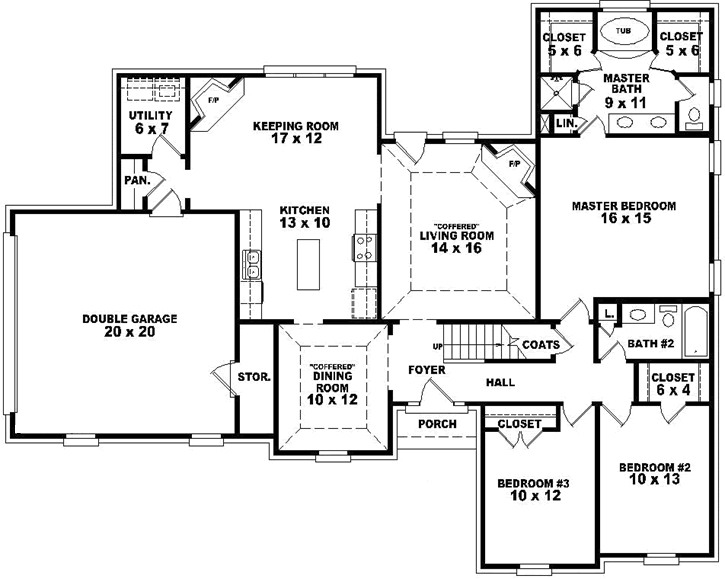 Main Floor Plan: 6-1755