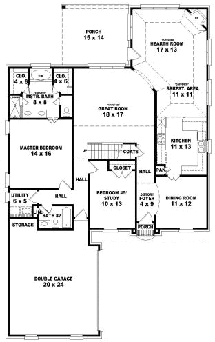 Main Floor Plan: 6-1756
