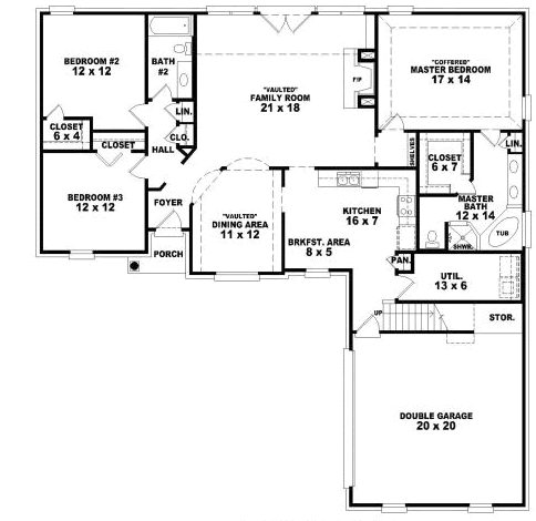 Main Floor Plan: 6-1763
