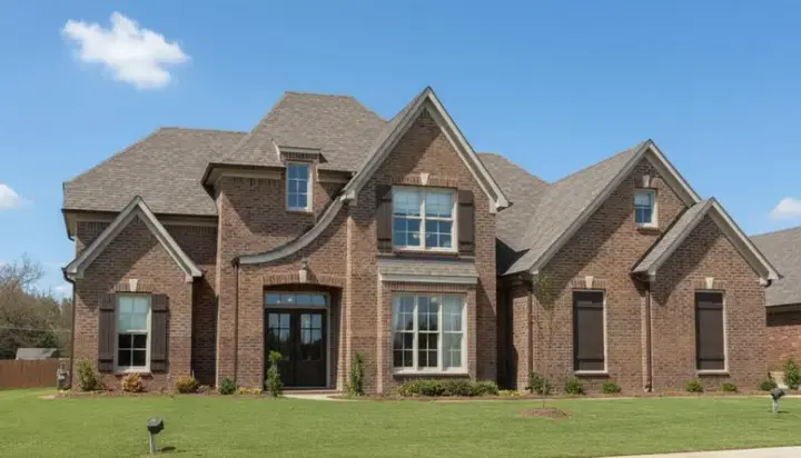 French Country house plans 6-1767 - front exterior, 3,382 sq ft, 4 bed, 2 bath house plans | Monster House Plans