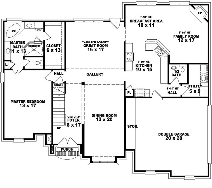 Main Floor Plan: 6-1767