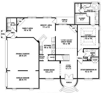 Main Floor Plan: 6-1776