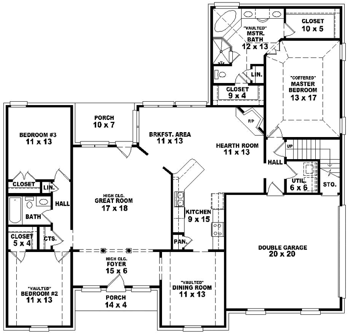 Main Floor Plan: 6-1780
