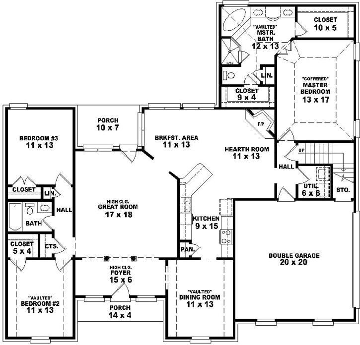 Main Floor Plan: 6-1781
