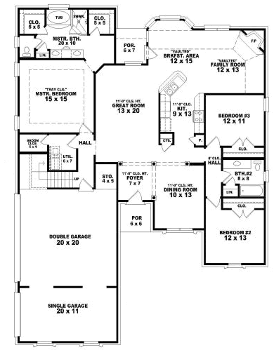 Main Floor Plan: 6-1782