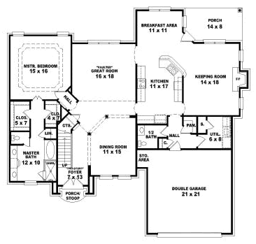 Main Floor Plan: 6-1785
