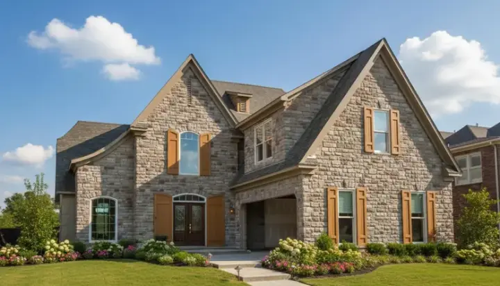 French Country house plans 6-1788 - front exterior, 2,719 sq ft, 4 bed, 3 bath house plans | Monster House Plans